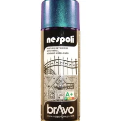 Peinture Aérosol NESPOLI - Effet Métal Bleu (180203)