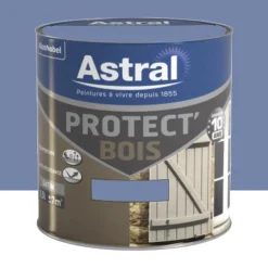 Peinture Bois ASTRAL Protect'Bois Ciel d'été