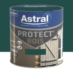 Peinture Bois ASTRAL Protect'Bois Vert Potager