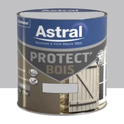 Peinture Bois ASTRAL Protect'Bois Gris Clair