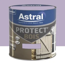 Peinture Bois ASTRAL Protect'Bois Lavande