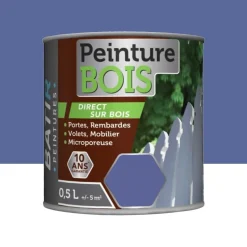 Peinture Bois BÂTIR Bleu lavande