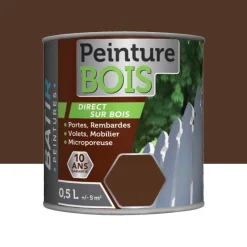 Peinture Bois BÂTIR Brun