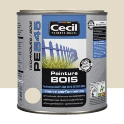 Peinture Bois Cécil Professionnel PEB45 Ivoire