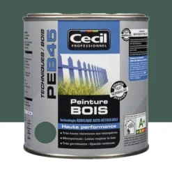 Peinture Bois Cécil Professionnel PEB45 Vert normand