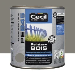 Peinture Bois Cécil Professionnel PEB45 Taupe