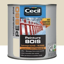 Peinture Bois Cécil Professionnel PEB60 Ivoire