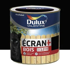 Peinture bois DULUX VALENTINE Ecran+ Bois Noir