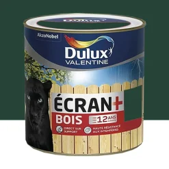 Peinture bois DULUX VALENTINE Ecran+ Bois Vert Basque
