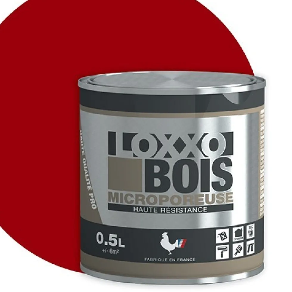 Peinture Bois LOXXO - Rouge Basque