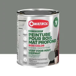 Peinture Bois Owatrol Mat Profond Alu nacré