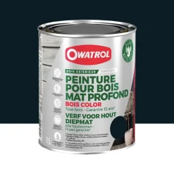 Peinture Bois Owatrol Mat Profond Anthracite