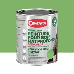 Peinture Bois Owatrol Mat Profond Vert de gris