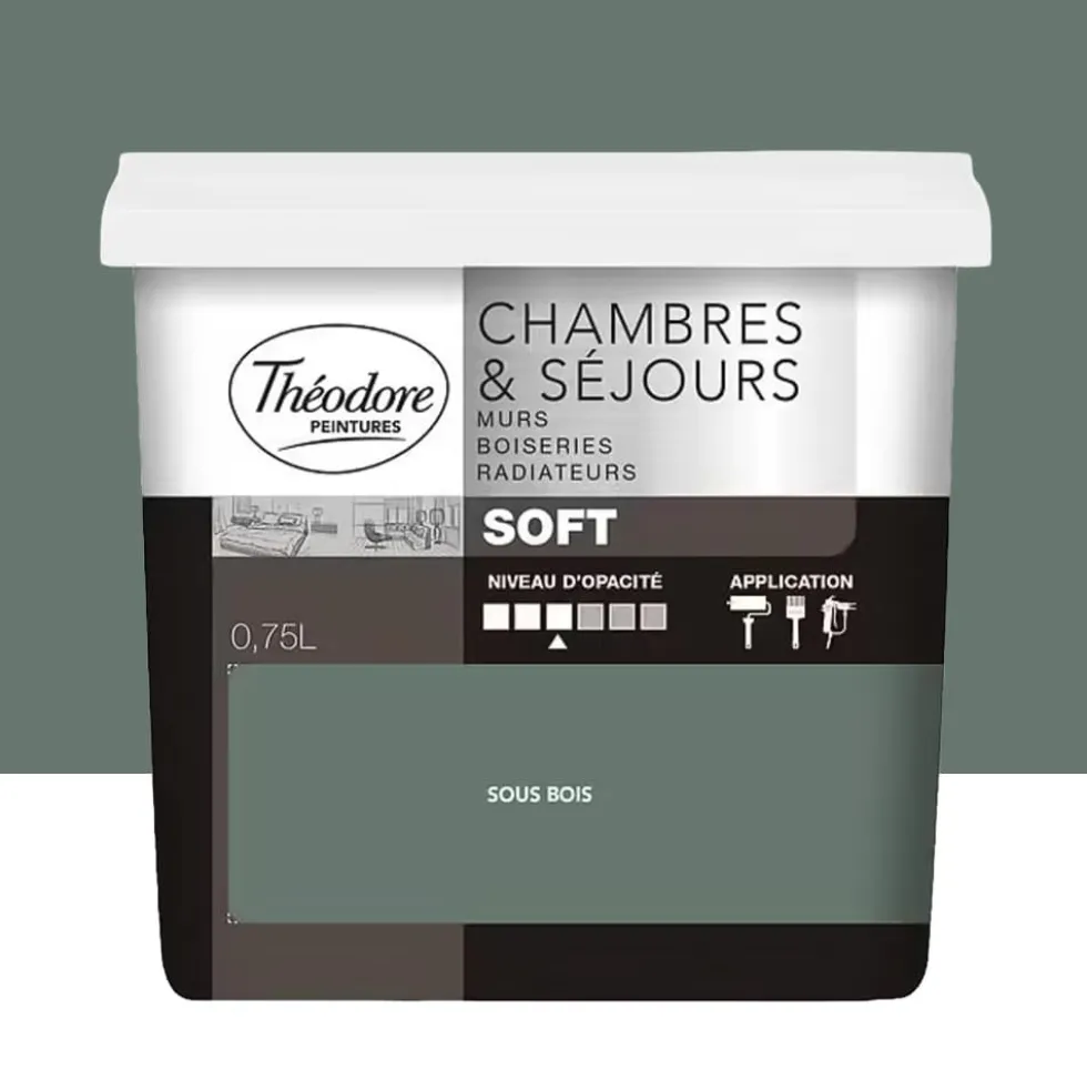 Peinture Chambres & Séjours Théodore Soft Sous-bois