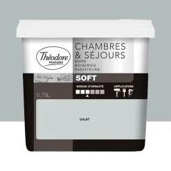 Peinture Chambres & Séjours Théodore Soft Galet