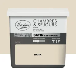 Peinture Chambres & Séjours Théodore Satin lessivable Batik