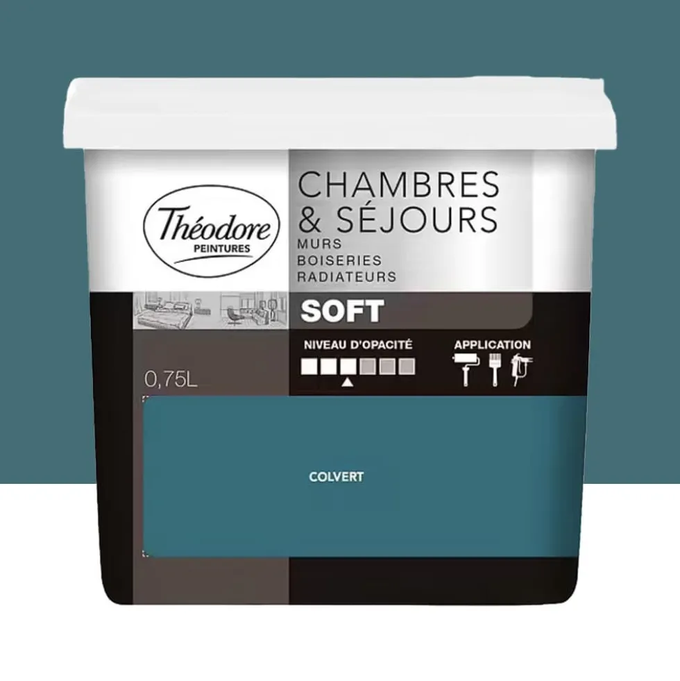 Peinture Chambres & Séjours Théodore Soft Colvert