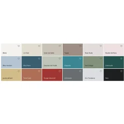 Peinture Cuisine & Bain DULUX VALENTINE Crème de Couleur Bleu paon