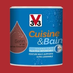Peinture Cuisine & Bain V33 Cerise exquise n°46