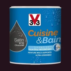 Peinture Cuisine & Bain V33 Chocolat n°22