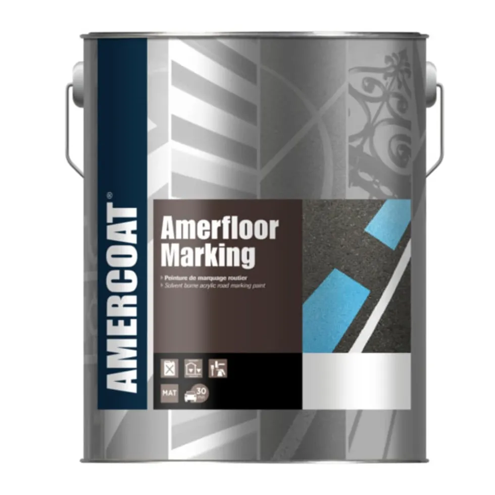 Peinture de marquage Amerfloor Marking AMERCOAT Rouge