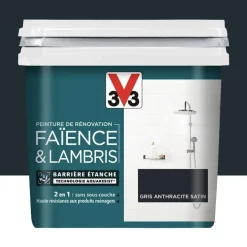 Peinture De Rénovation V33 Faïence & Lambris Gris anthracite