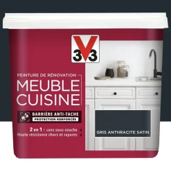 Peinture De Rénovation V33 Meuble De Cuisine Gris anthracite