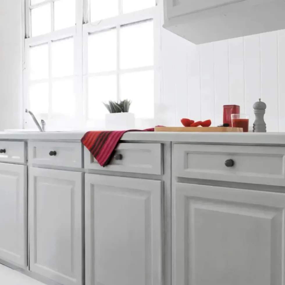 Peinture De Rénovation V33 Meuble De Cuisine Tendre Gris