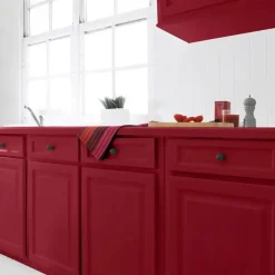 Peinture De Rénovation V33 Meuble De Cuisine Rouge Exquis