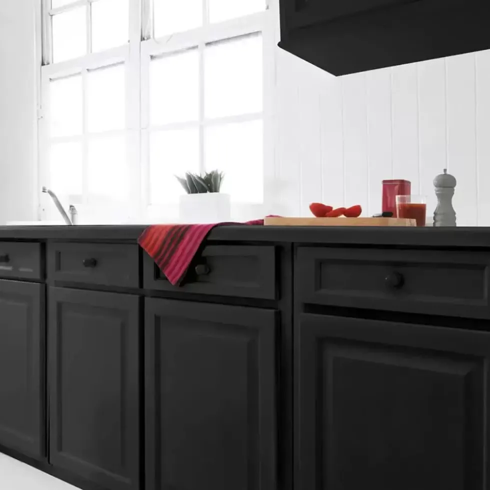 Peinture De Rénovation V33 Meuble De Cuisine Noir Carbone