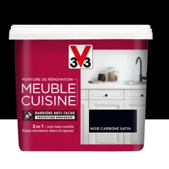 Peinture De Rénovation V33 Meuble De Cuisine Noir Carbone