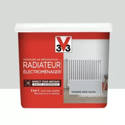 Peinture De Rénovation V33 Radiateur Électroménager Tendre Gris