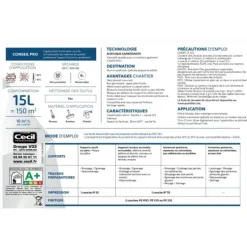 Peinture d'impression CÉCIL IP 35 Blanc 15L