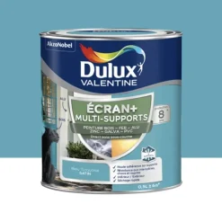Peinture DULUX VALENTINE Ecran+ Multi-supports Bleu turquoise