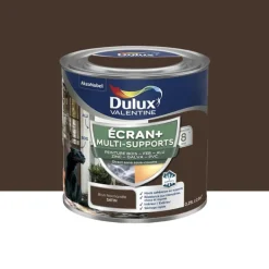 Peinture DULUX VALENTINE Ecran+ Multi-supports Brun Normandie