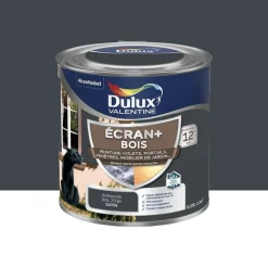 Peinture DULUX VALENTINE Ecran+ Bois Anthracite
