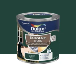 Peinture DULUX VALENTINE Ecran+ Bois Vert Basque
