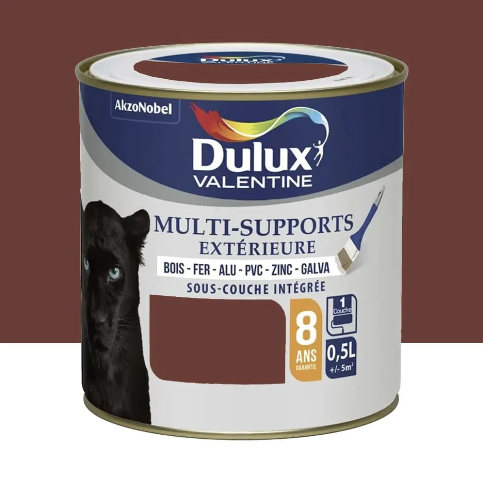 Peinture Dulux Valentine multi-supports extérieure Ton Bois
