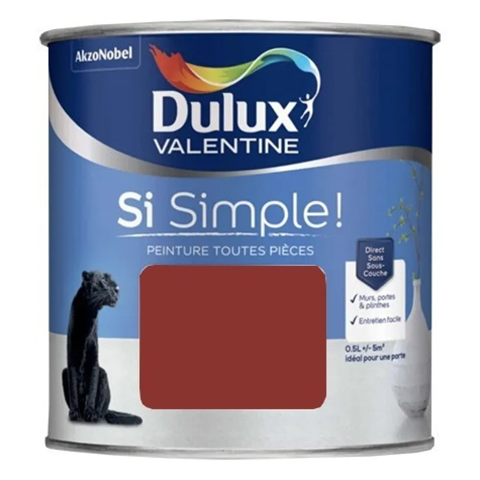 Peinture Dulux Valentine Si Simple! Le Rouge