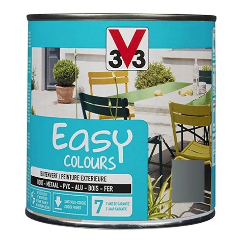 Peinture Easy Colours V33 Aluminium