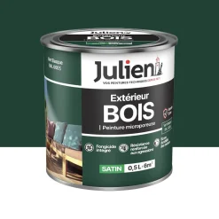 Peinture Extérieur Bois Microporeux Julien Vert Basque