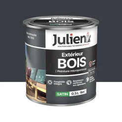 Peinture Extérieur Bois Microporeux Julien Gris Anthracite