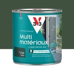 Peinture extérieure V33 Multi-matériaux Satin Vert Basque