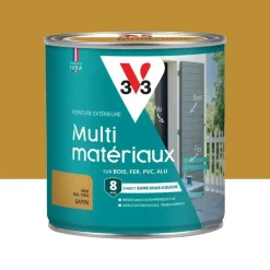 Peinture extérieure V33 Multi-matériaux Satin Miel