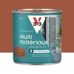 Peinture extérieure V33 Multi-matériaux Satin Paprika
