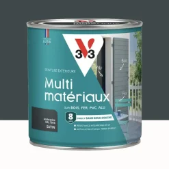 Peinture extérieure V33 Multi-matériaux Satin Anthracite