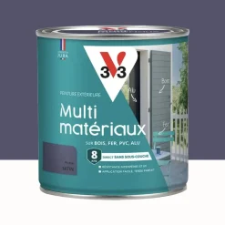 Peinture extérieure V33 Multi-matériaux Satin Prune