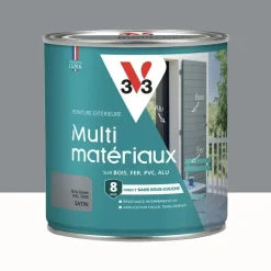 Peinture extérieure V33 Multi-matériaux Satin Gris galet