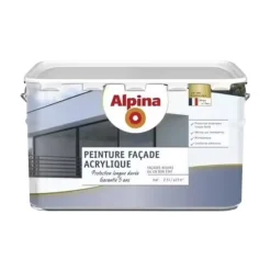 Peinture Façade Acrylique ALPINA Blanc