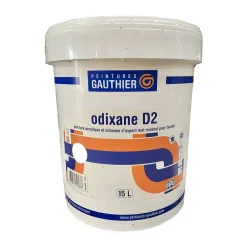 Peinture façade Peintures GAUTHIER Odixane D2 Blanc